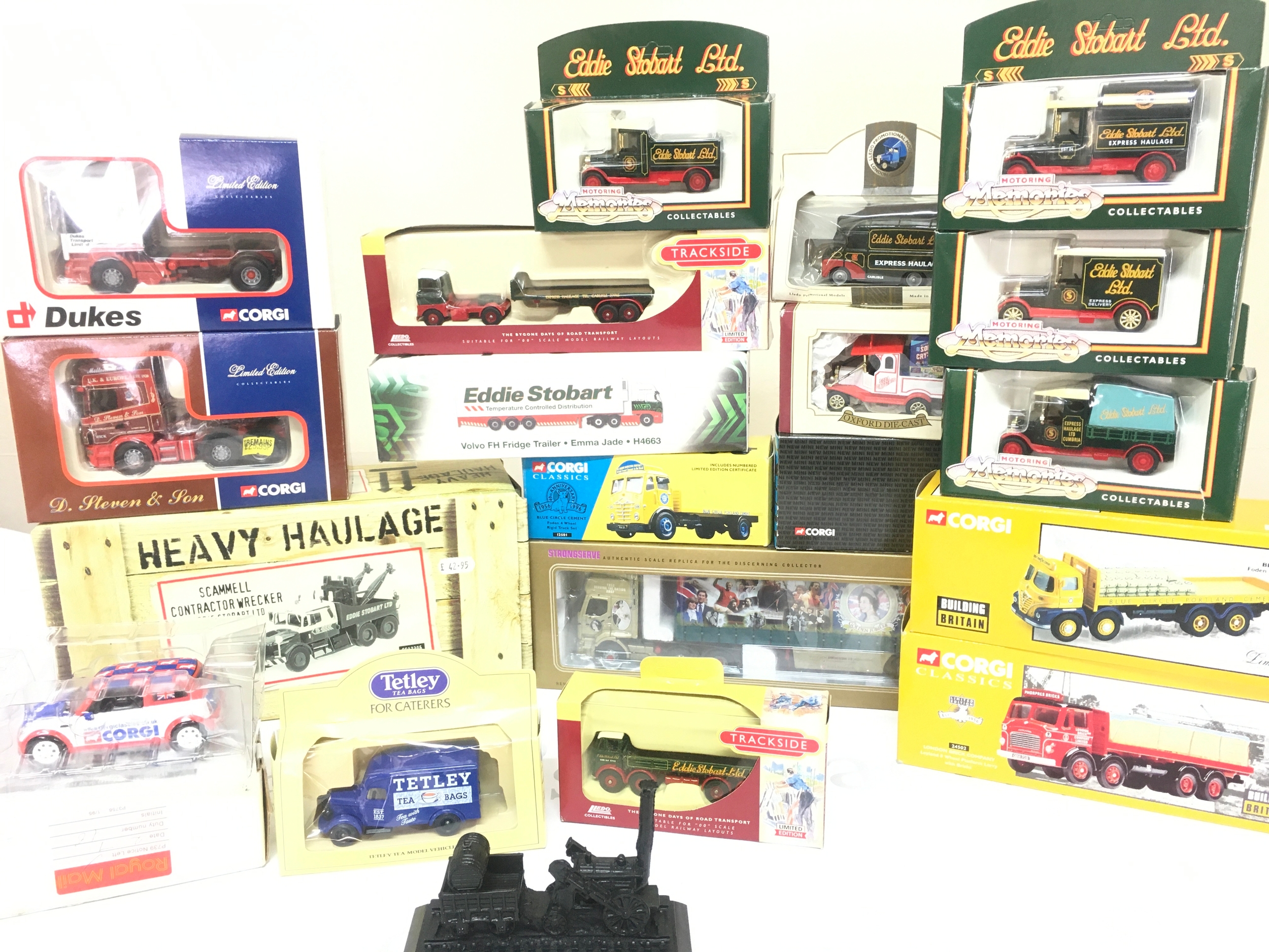 A Small Collection Of Boxed Corgi and Other Eddie Stobart Diecast.