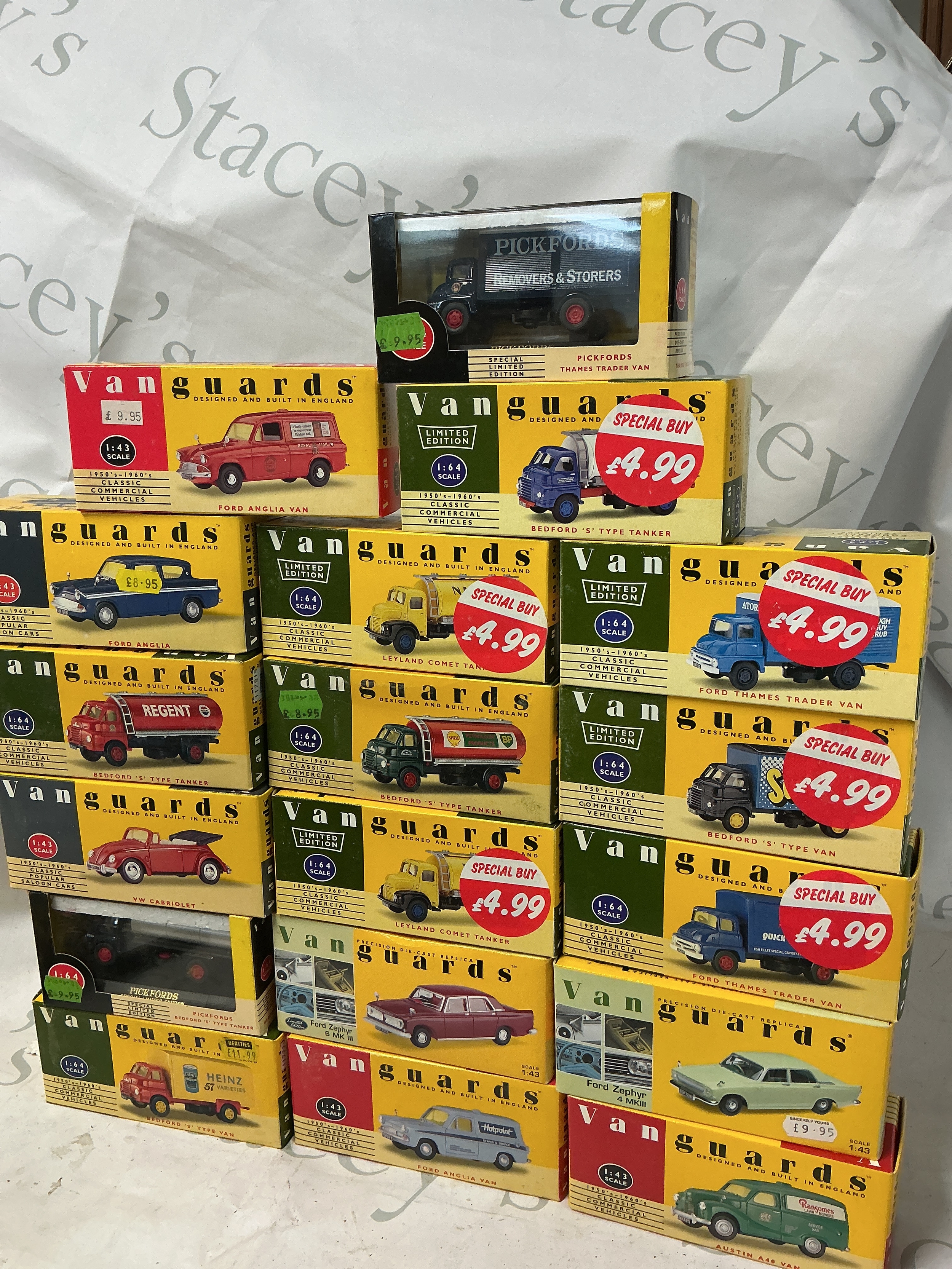 A Collection Of Boxed Vanguards, No Reserve.