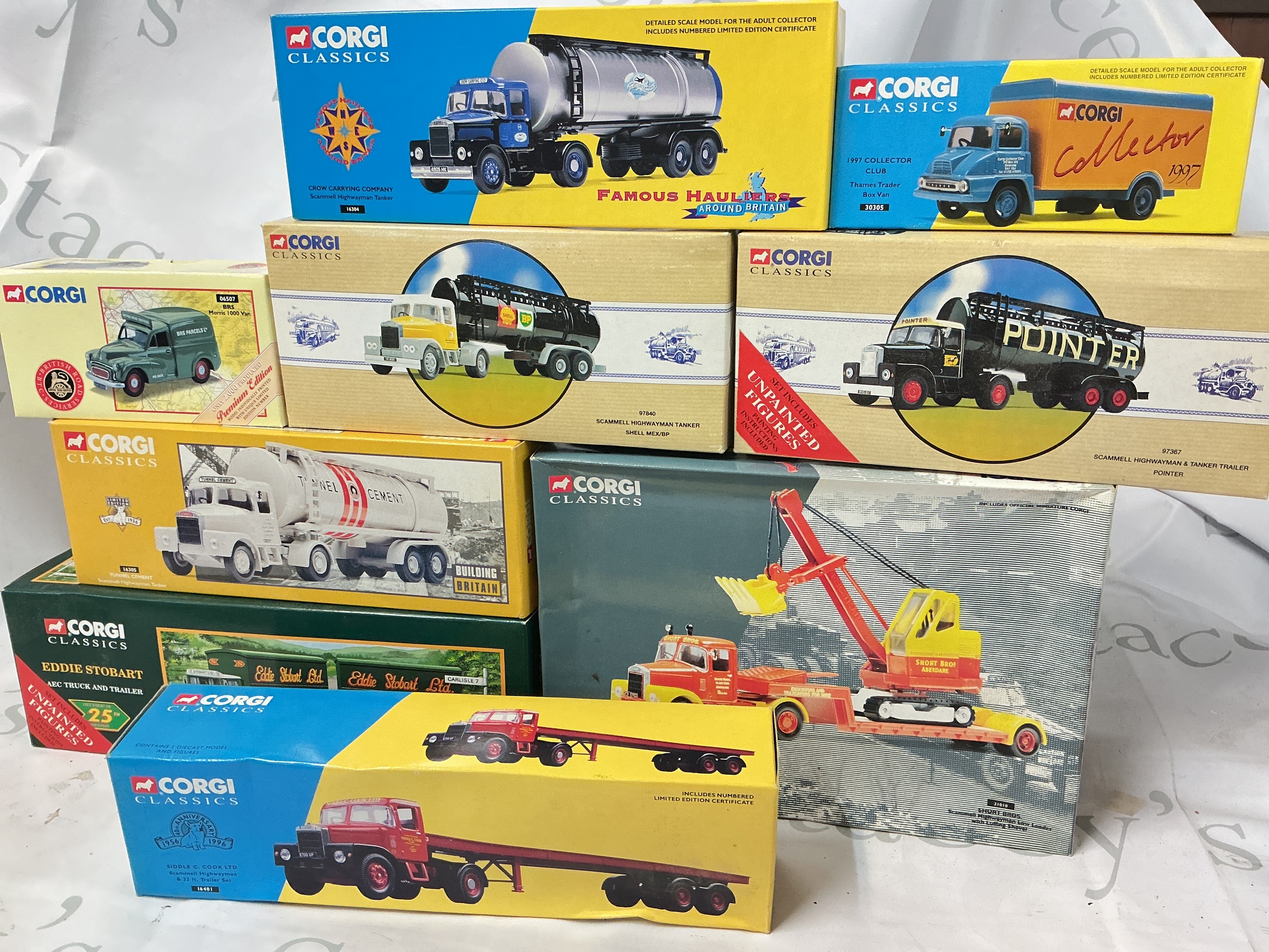 A Large Collection Of Boxed Corgi Classics. No Reserve.