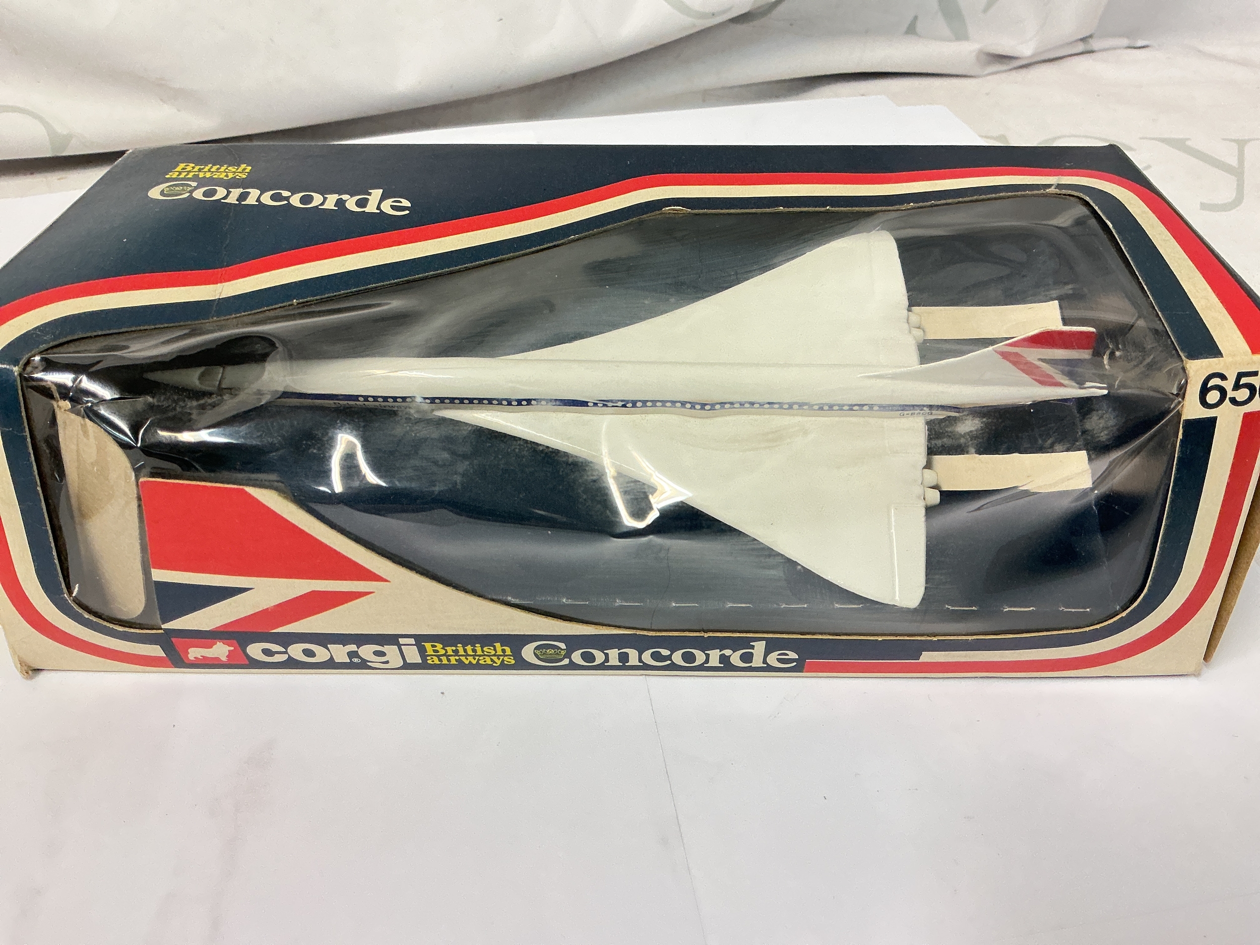 A Boxed Corgi British Airways Concorde #650. No Reserve.