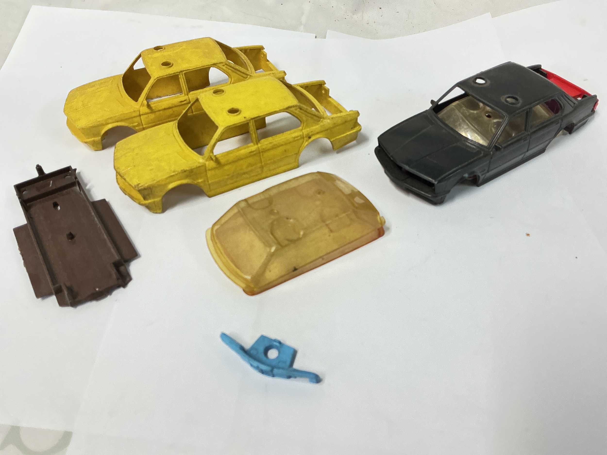 Matchbox Super Kind K-142 BMW Police Car Plastic Body Castings.