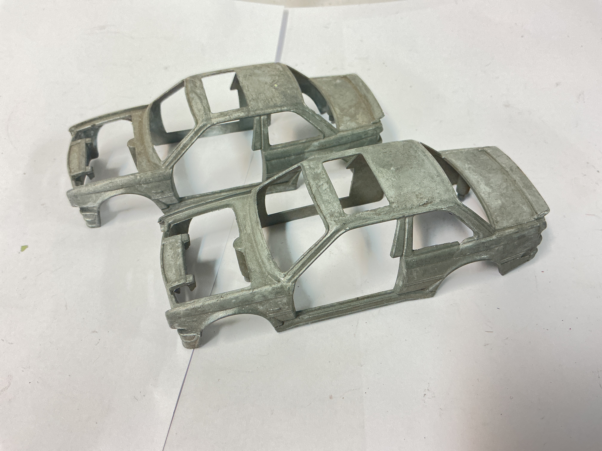 2 X Corgi Pr-Production metal First Shot Ford Sierra Sapphire RS Cosworth.