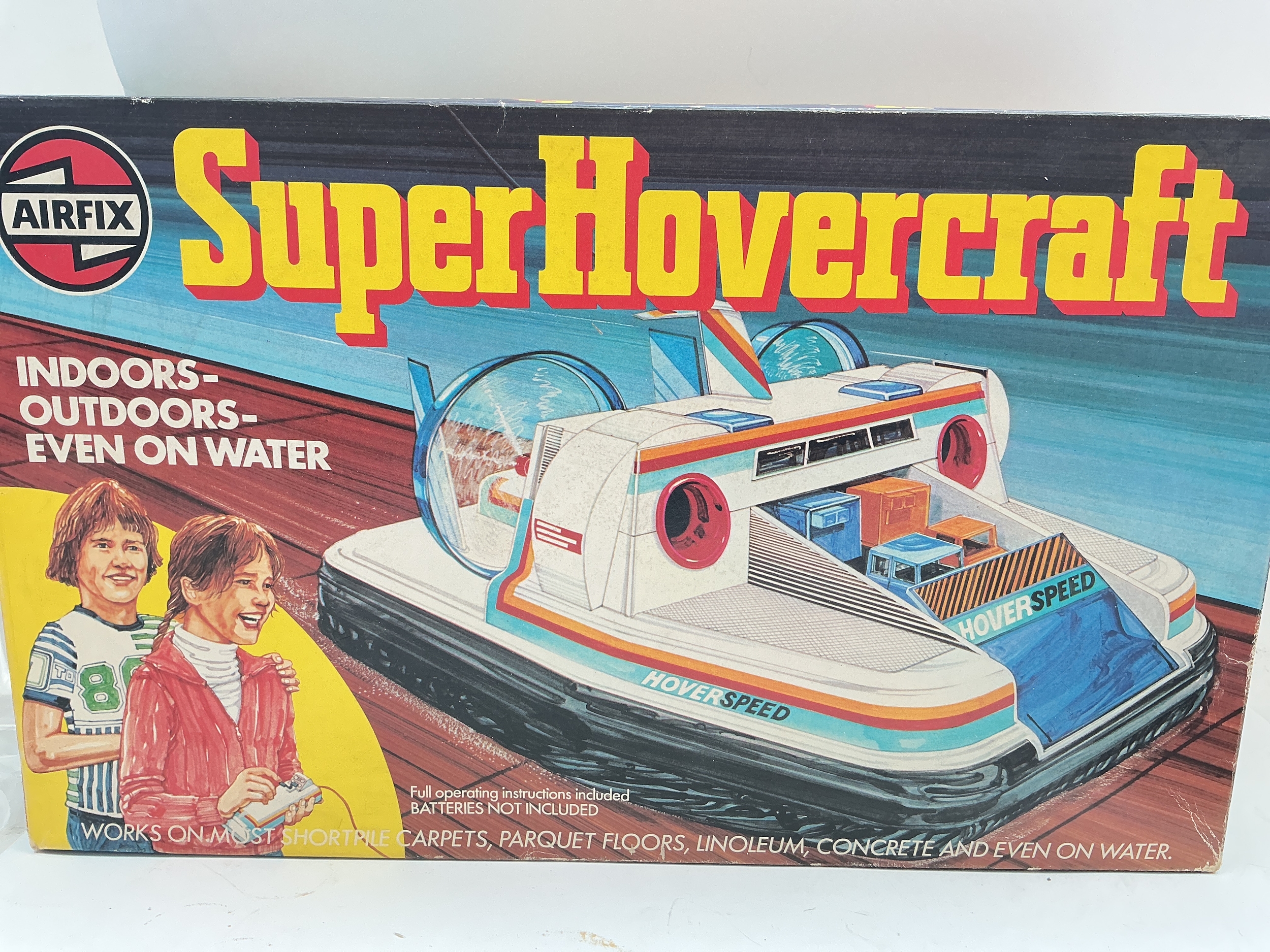 A Boxed Airfix Super Hovercraft.
