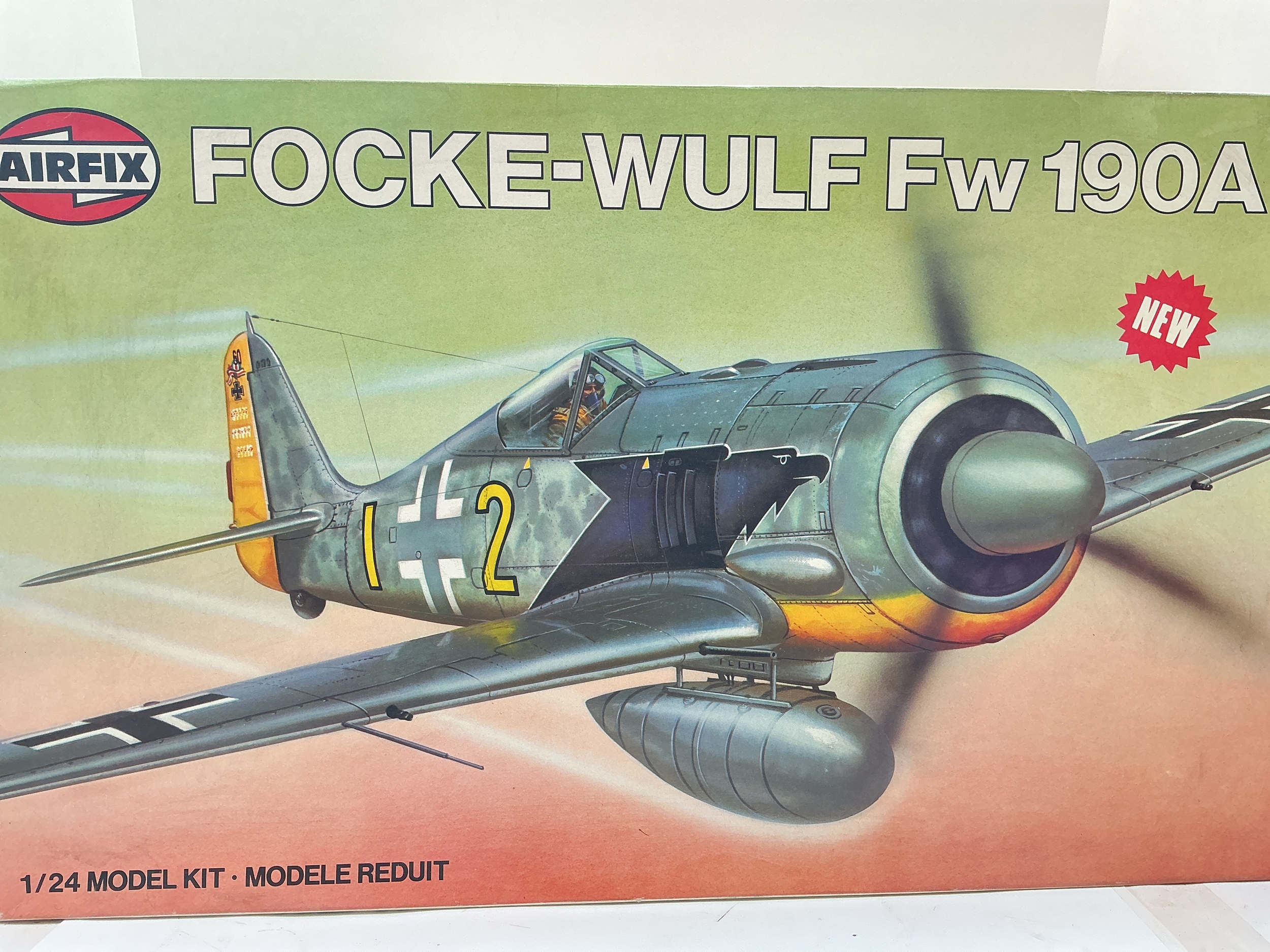 A Boxed Airfix Fock-Wulf 1/24 Scale.