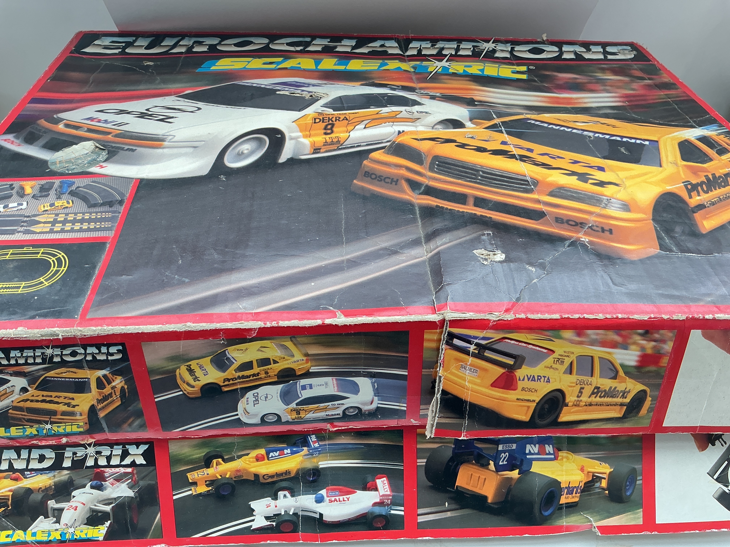 2 Boxed Scalextric Sets, Eurochamps And Grand Prix. No Reserve.