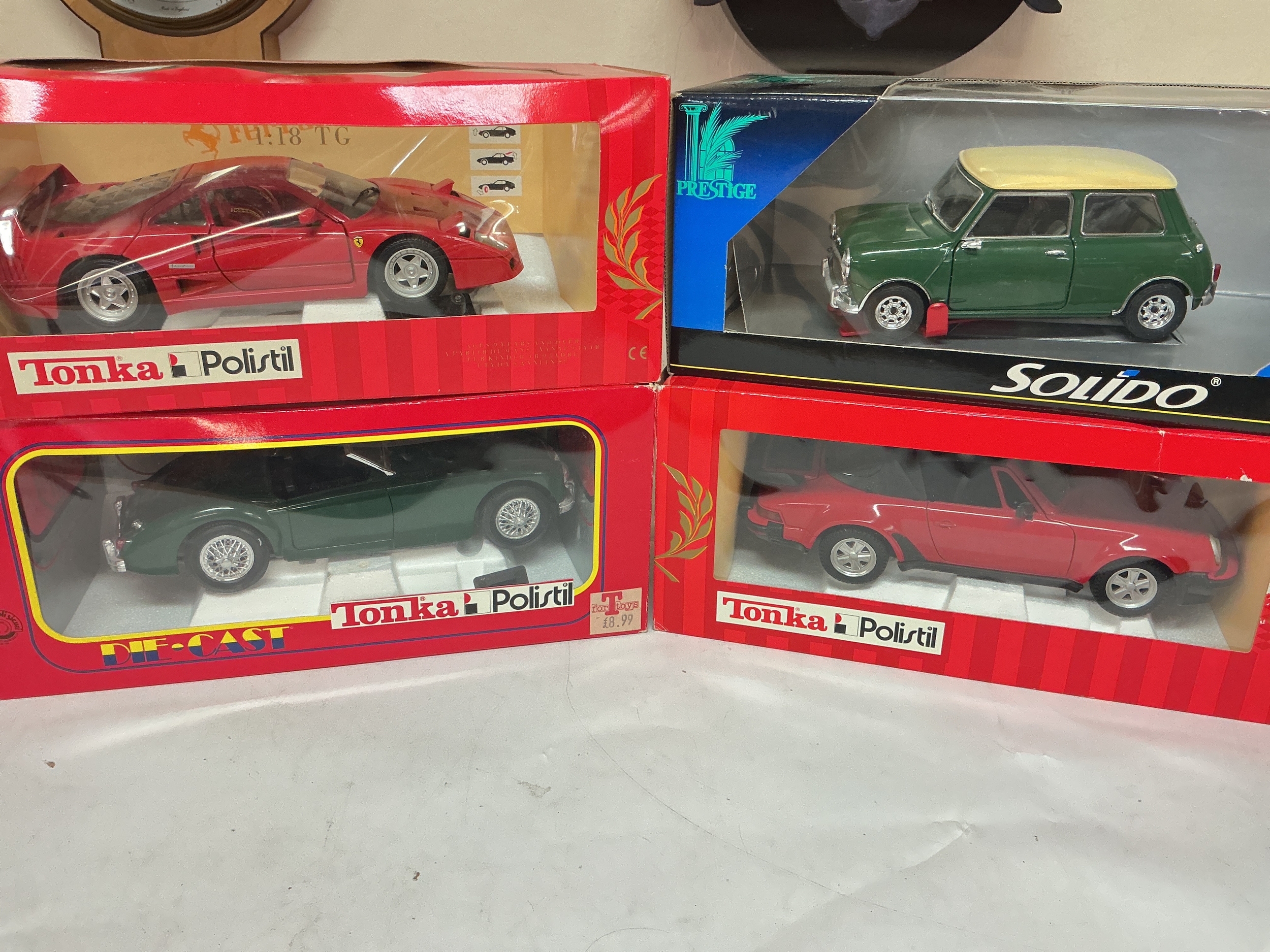 A CollectyOf Boxed Diecast Includes Polistil, Burago Etc. Various Scales, No Reserve.