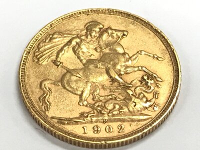 A 1902 full sovereign