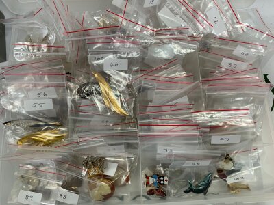 Approximately 100+ costume jewellery brooches in various forms to include Christian Dior and Sarah Coventry examples.