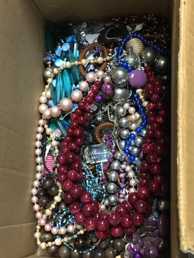 A box of jewellery