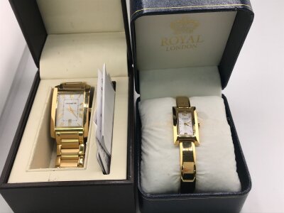 Two Michael Hill watches.