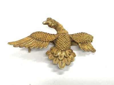 A 20ct gold filigree bird brooch (damaged) 6.02g
