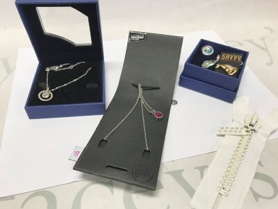 Swarovski Jewellery and a zipper