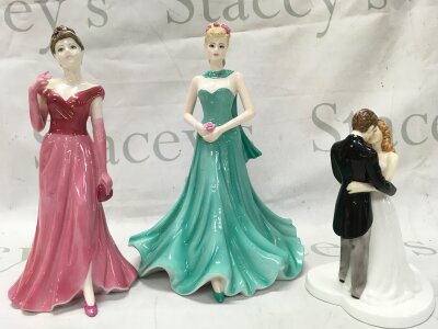 Three Royal Doulton figures