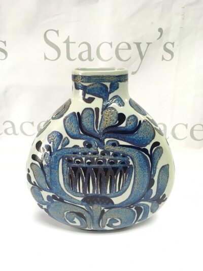 A Royal Copenhagen vase, approx height 21cm.