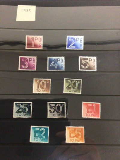 Three Albums of well presented Elizabeth II stamps mainly Decimal pictorials all unused mint. Including a good selection of ‘TO PAY’ Stamps (3)