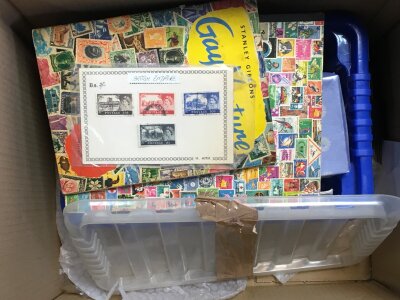 A Collection of stamps mixed lot and playing cards- NO RESERVE