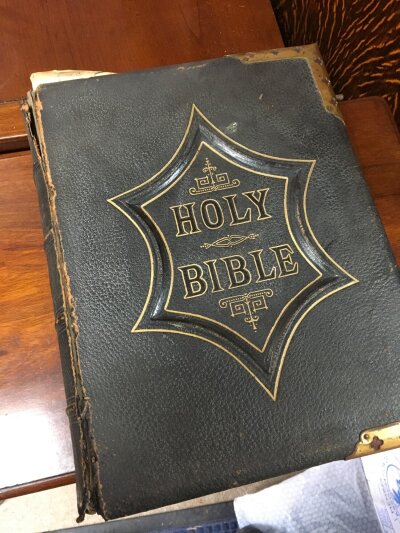 A family bible- NO RESERVE