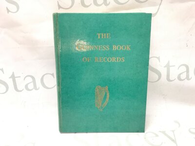 A 1955 1st edition Guinness world records book