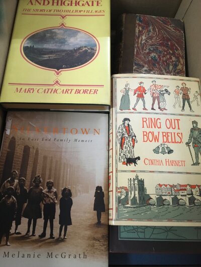 A box containing a collection of 20 volumes of various titles including Thames Estuary- William Addison- signed First Edition