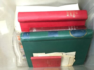 A Collection of stamps including albums and loose