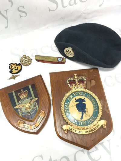 A small collection of RAF memorabilia