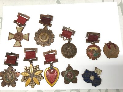 10 Chinese military medals