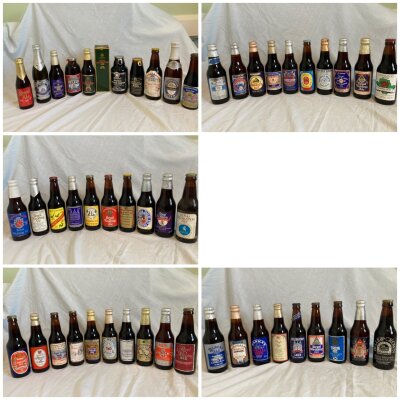 An interesting collection of 49 vintage Commemorative beers (5 boxes) - NO RESERVE