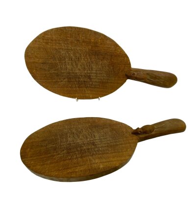 Robert ‘Mouseman’ Thompson, Cheeseboard, 37cm x 18cm.