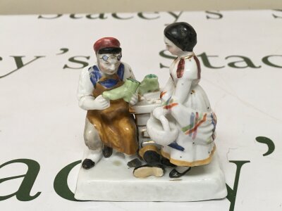 Victorian Fairing, Untitled shoemaker.
Item in good state, paint work fairly food condition.