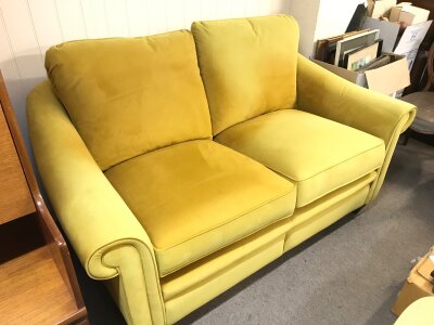 A Parker Knoll two seater Sofa. 166cm wide , 95cm long, 80cm tall