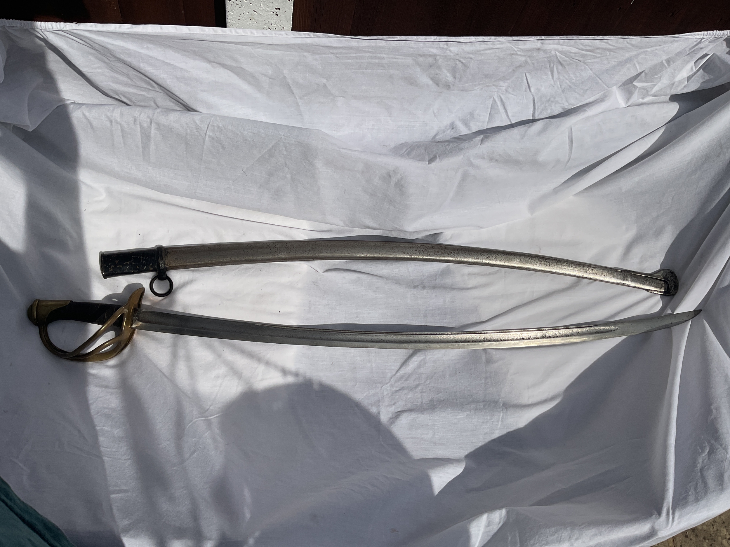 French sword and sheath.