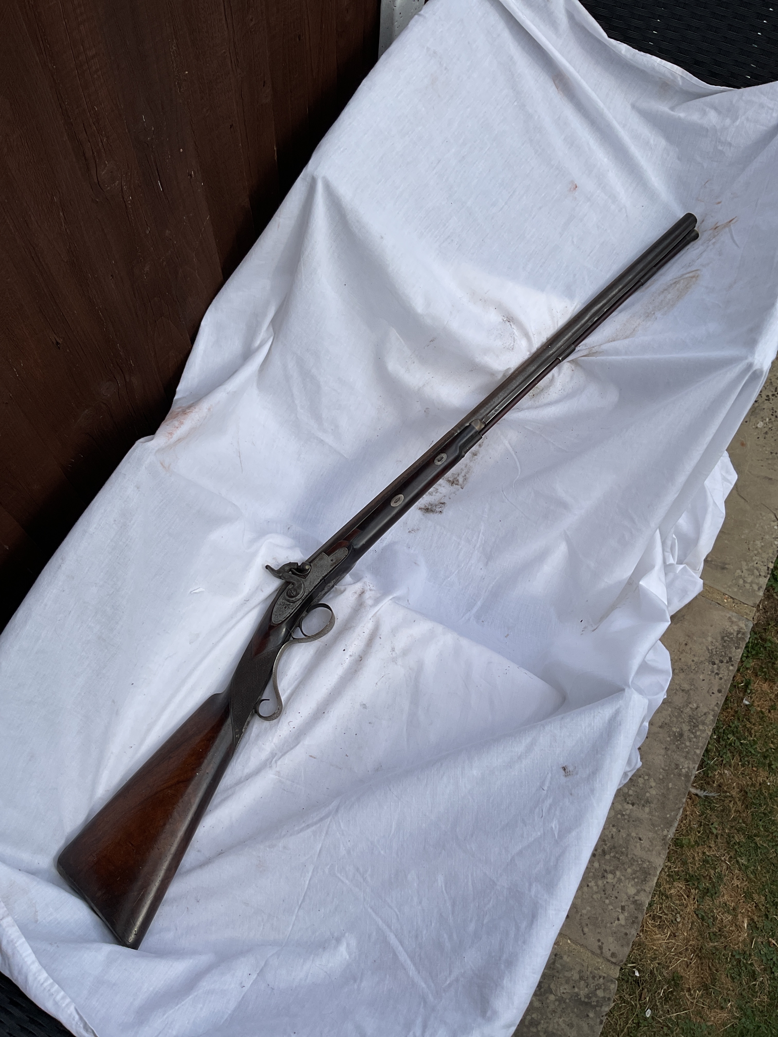 Percussion musket, fine details and quality build.