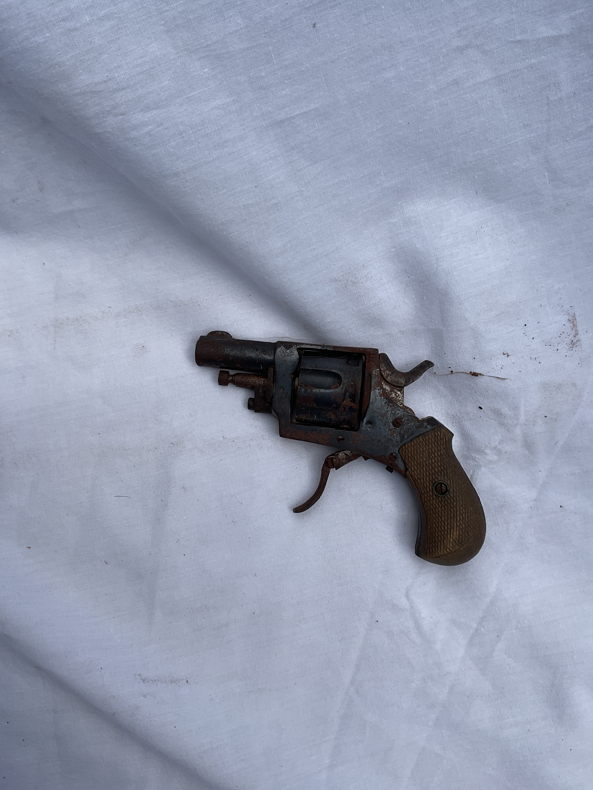 .32 cal obsolete calibre pocket pistol.Liege armoury.