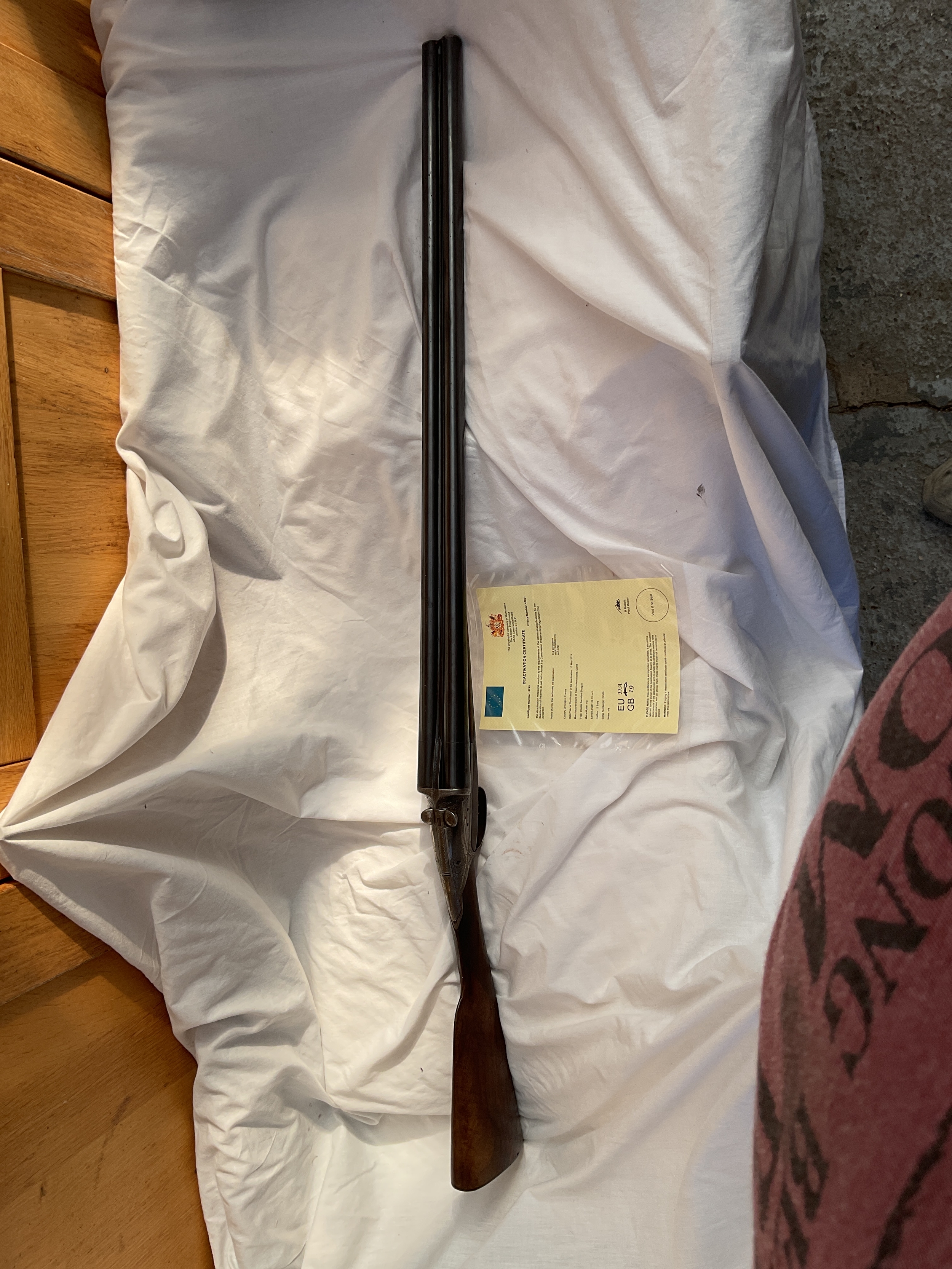 EU DEAC CERTIFIED Darne tap loading shotgun.