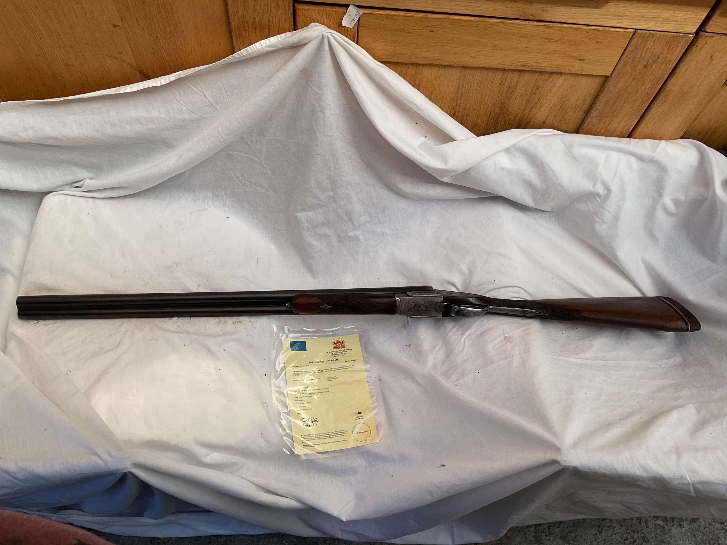 EU SPEC DEAC Hijos De Victor double barrelled shotgun.