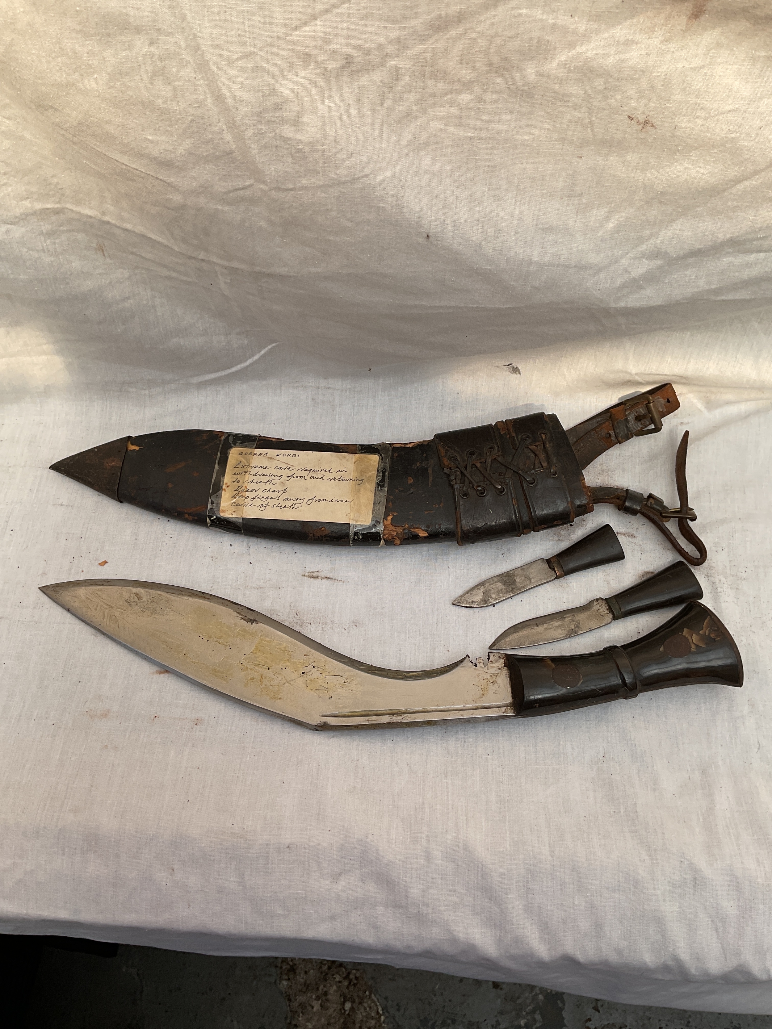 Quality Kukhri and skinning knives.