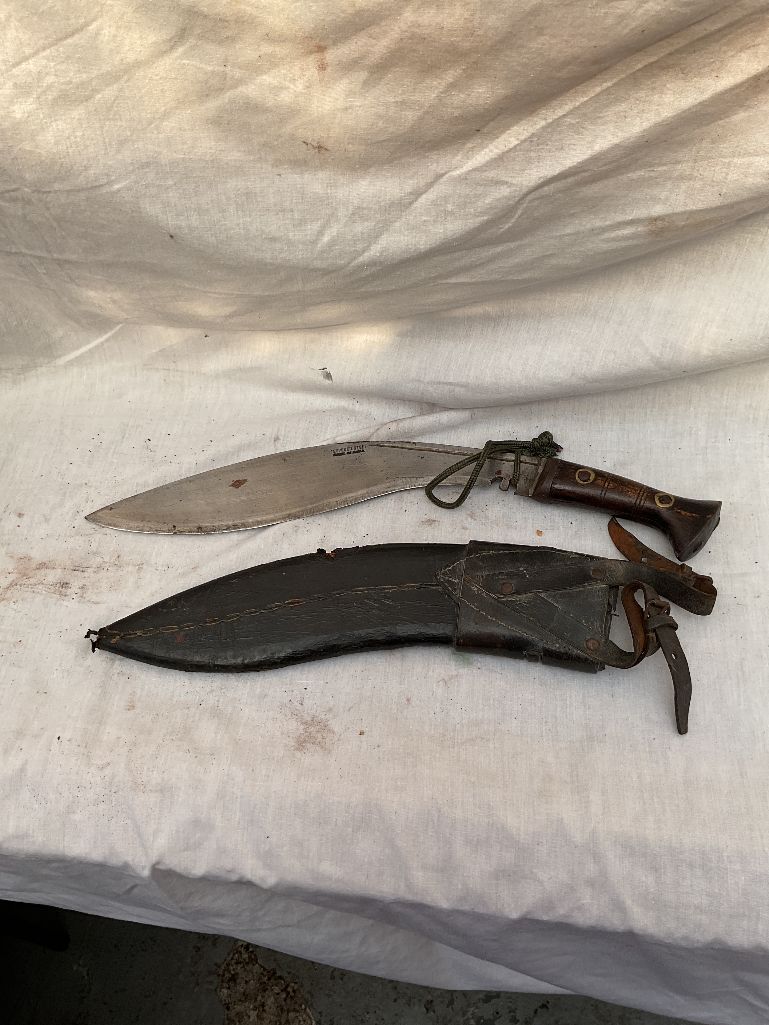 Tempered steel Kukhri.