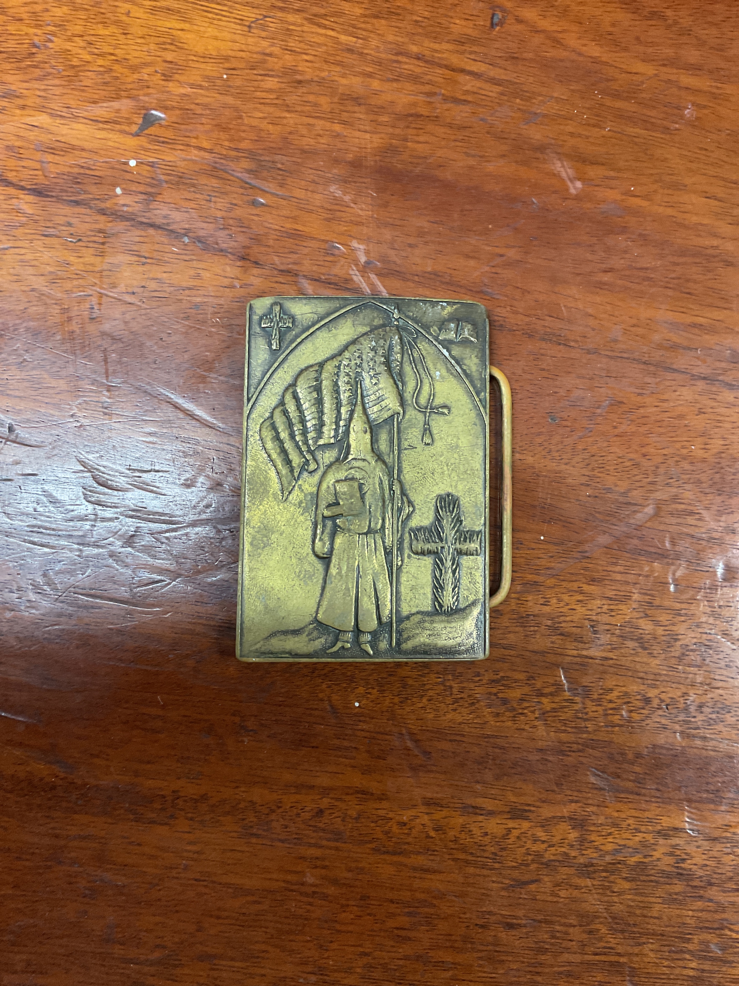 A Klan belt buckle by Daniel low and co 