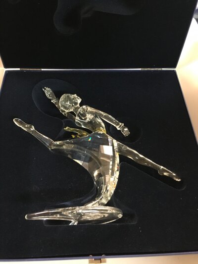 Two boxed Swarovski figures including Anna 2004 with certificate of authenticity