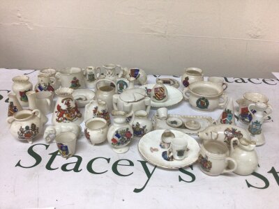 A Collection of Crested China including Carlton and Goss.