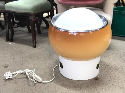 A 1970s Harvey Guzzini Clan floor Lamp. 51cm tall 48cm wide