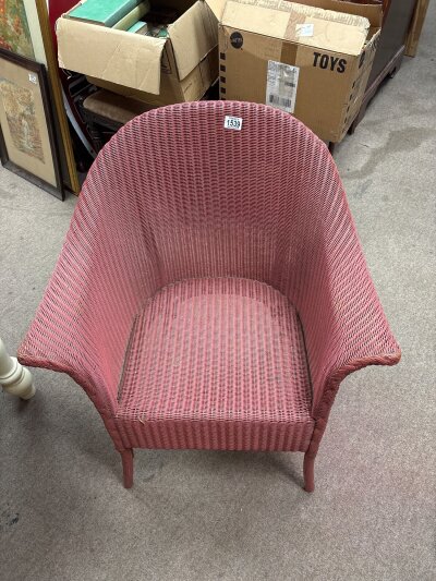 A Lloyd loom chair