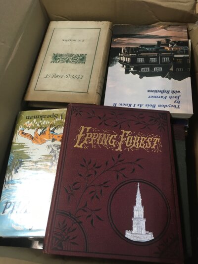 A collection of Essex local interest late 19th/20th century books including Epping forest books, Essex Highways, Byways, and waterways C.R.B BARRETT 1892 etc. see list- NO RESERVE
