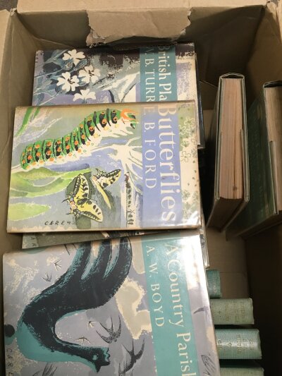 Twenty volumes of the New Naturalist books- NO RESERVE