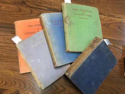 Enid Blyton Family Adventure series collection including First Edition The Children at Green Meadows, The Six Bad Boys, and Six Cousins at Mistletoe Farm, various conditions