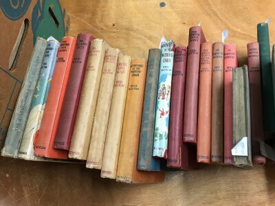 A collection of Adventure stories by Enid Blyton- various titles to include First Edition Come to the Circus