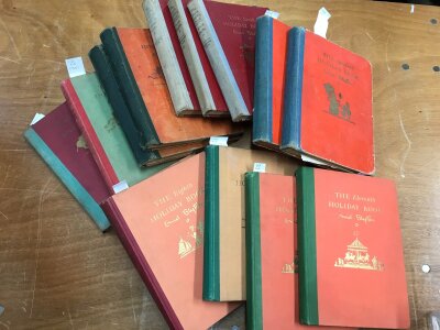 Enid Blyton titles - The Holiday series including First Editions