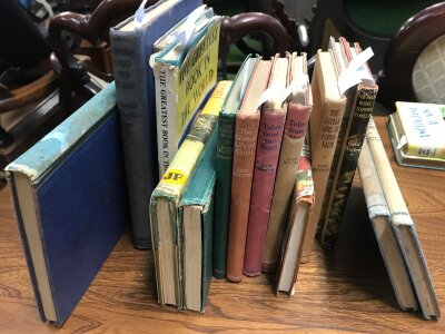 Enid Blyton religious titles including First Editions - Before I go to Sleep, The Greatest Book in the world, The Man who stopped to help and others