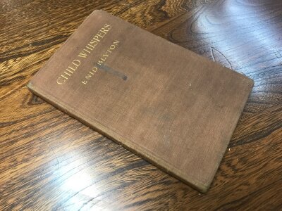 A First Edition 1923 Enid Blyton "Child Whispers" book