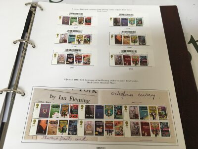 TwoRed Stamp  Albums containing well presented British Elizabeth II Pictorial stamps 1989-1998 and 2007-2010 (2)